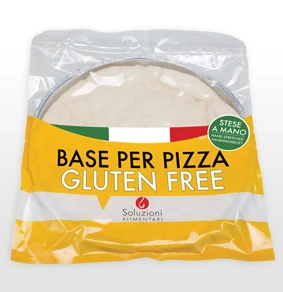 Base pizza senza glutine